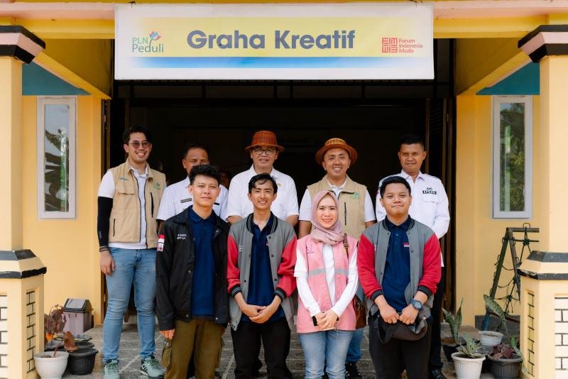 Graha Kreatif Resmi Dibuka, Desa Batu Raja Rejang Semakin Berdaya